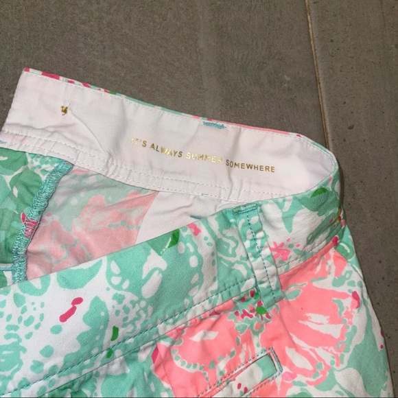 Lilly Pulitzer Callahan Shorts size 0 - Picture 8 of 8